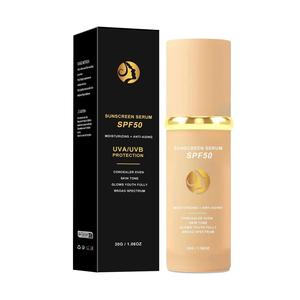 4 in 1 Moisturizing Full Coverage Liquid  Color Changing  with Sunscreen Light and Medium Spectrum Makeup Primer for All Skin Types Concealer Moisturize  Flawless Smooth Uv Cosmetic Moisture lightweight foundation Moisturizer Hydrate Hydrating Pf50