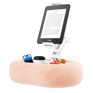 Tryone Tablet Pillow Stand, Pillow Soft Pad for Lap - Tablet Holder Dock for Bed with 6 Viewing Angles, Great Gifts, for 4-13" Tablets, Like iPad Pro 11, 13, Air, Mini, Kindle, Galaxy Tab, E-Reader
