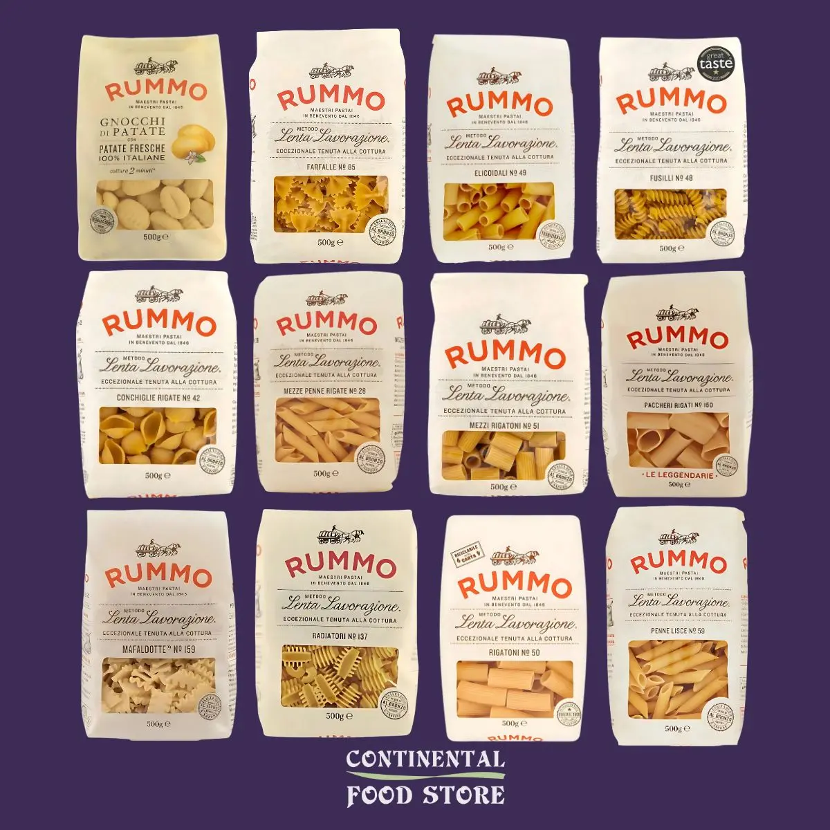 Rummo - Premium Italian Pasta 23 To Choose From 250-500g
