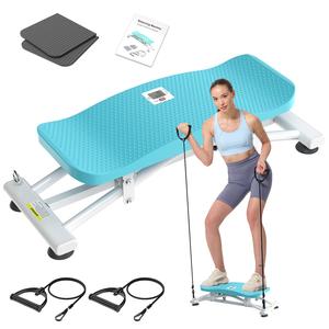 【LIVE】HOTWAVE Ski Balance Board with LCD Display and 300LB Weight Capacity, Rocking Stepper Ski Simulator for Home Workout, Ideal for Balance, Cardio and Core Workout for Adults