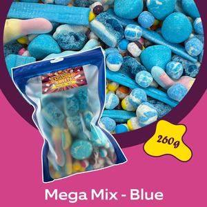 Mega Mix - Blue | Exploded Sweets | Freeze Dried Candy UK | Snack Bonbon