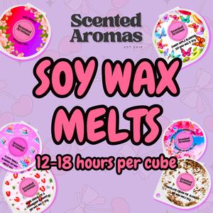 Soy Wax Melt Bar - 85g - Handmade Scented Aromas Round Wax Melts - Highly Scented - Home Fragrance Candle Decor