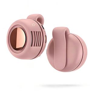 Portable Mini Fan, USB Rechargeable 3-speed Adjustable Waist Fan, Compact Personal Fan for Outdoor Travel, Rotating Body Fan for Comfortable Breathing
