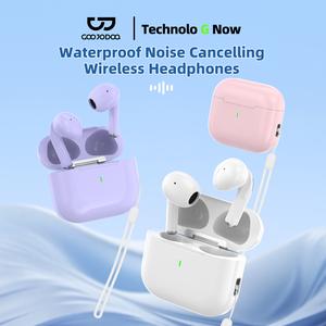 GOOJODOQ J201 Wireless Bluetooth Headset Bluetooth 5.3 IPX6 Waterproof Wireless Sports Headphones