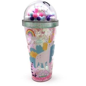 Unicorn Magic Double Walled Cup & Straw with Charms
