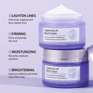 Neck Firming Cream - Tighten & Lift for Sagging Skin, [Same Day Dispatch] Youthful Appearance, All Skin Types - Moisture, Moisturizer cream  neck Daily Lightweight Tightening Smoother Hydrating Moisturizing Comfort Body Care by MOIKA