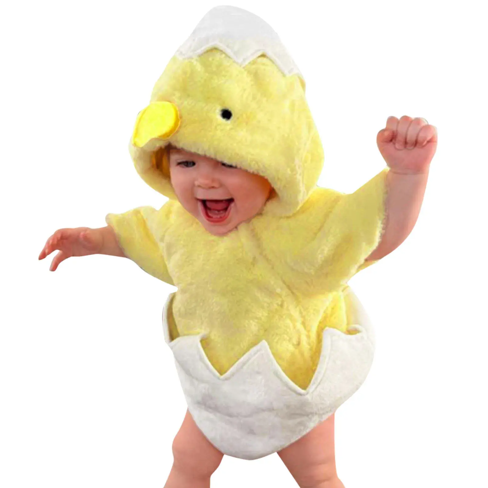 Umorden Little Chicken from Shell Newborn Hatching Chick Costume for Baby Girls Boys 6-12M 12-24M Hoodie Romper Easter Clothes baby  essentials