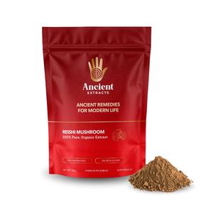 Reishi Mushroom Extract 30% Beta Glucans Fruiting Bodies Only 60g Pack Natural Food Supplement