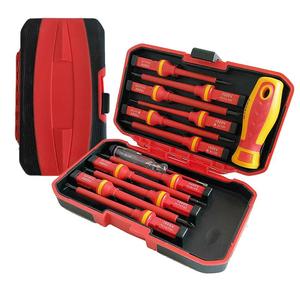 13 In 1 Electrician Insulation Screwdriver Set, Multifunctional Cross & Phillips Screwdriver Set with Test Pen, Manual Tool Set for Home Appliance Repair