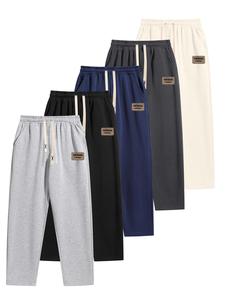 Men's Sweatpants, Casual Comfy Loose Jogger Pants for Spring & Fall, Men's Trousers for Daily Wear