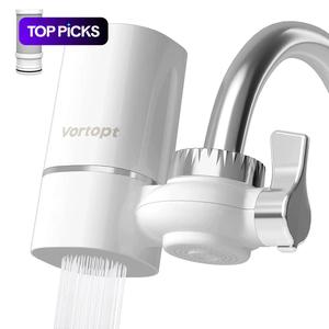 Sink Faucet Water Purifier, Quick Flow 400g Filter System, Nsf Certified Chlorine Reduction, Improves Taste with One Cartridge