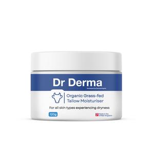Dr Derma Tallow Face Cream 120g | With Olive Squalane Oil, Organic Grass Fed Beef Tallow, Gentle Moisturizers I Skincare Comfort Skin Repair Hydrating