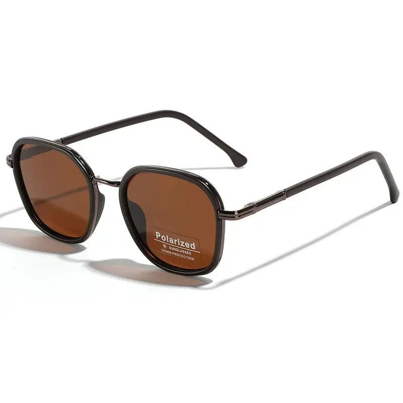 England French Style Sunglasses Man Woman TR90 Frame TAC Lenses Polarized Glasses Women Vintage Retro Style Female Sunglass