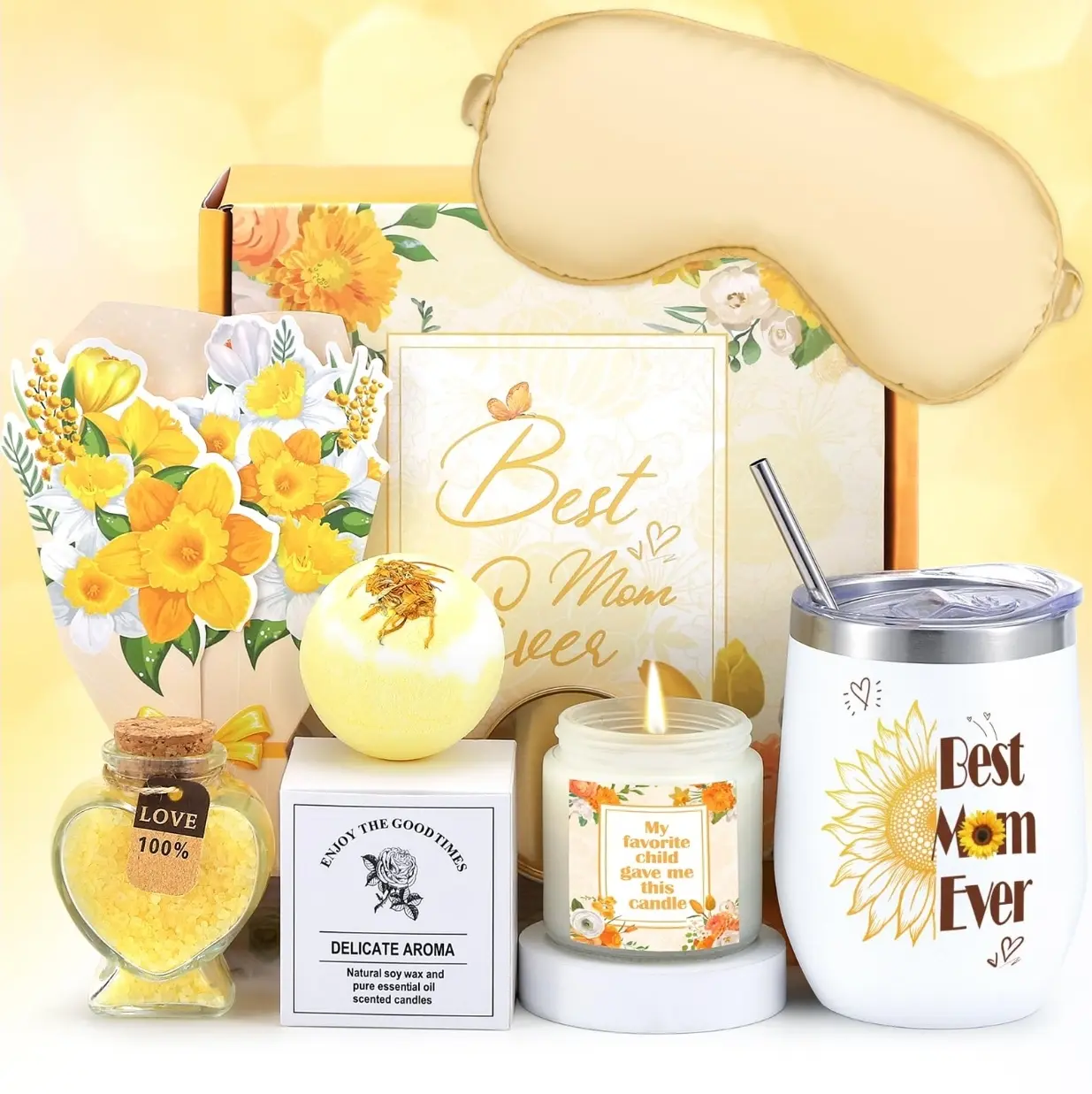 Mothers Day Gifts from Daughter Son, Personalised Birthday Presents for Mum, Nan, Grandma, New Mum, Mum to Be mothers  day  flowers