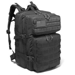 45L Military Tactical Backpack, Molle Army Assault Pack, 3 Day Bug Out Bag, Hiking Trekking Rucksack, Outdoor Travel Backpack, Gifts for Men, Gifts for Best Friend