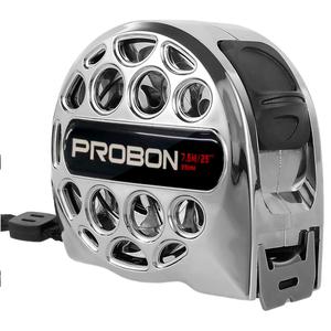 25ft Stainless Steel Tape Measure, 1 Piece Double Sided Scale Retractable Tape Measure with Score Marker for Industrial Woodworking Home Office