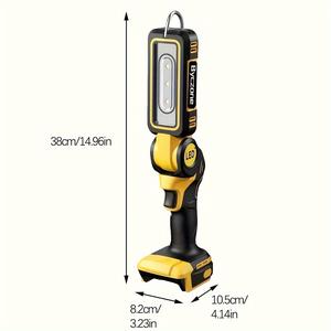 Ultra-bright field inspection light - 19050 - Compatible with batteries similar to Dewalt. (Batteries not included)
