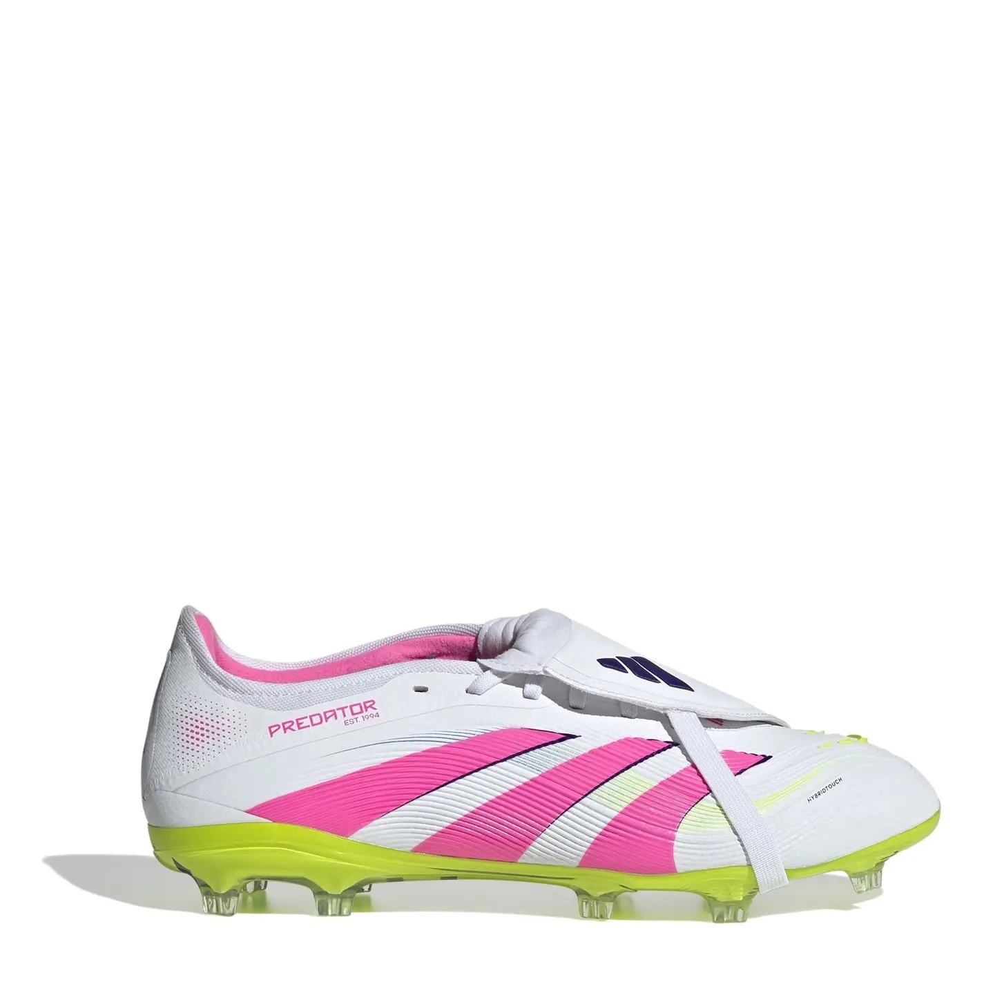adidas Mens Predator Pro Fold Over Tongue Firm Ground Football Boots Lace Up