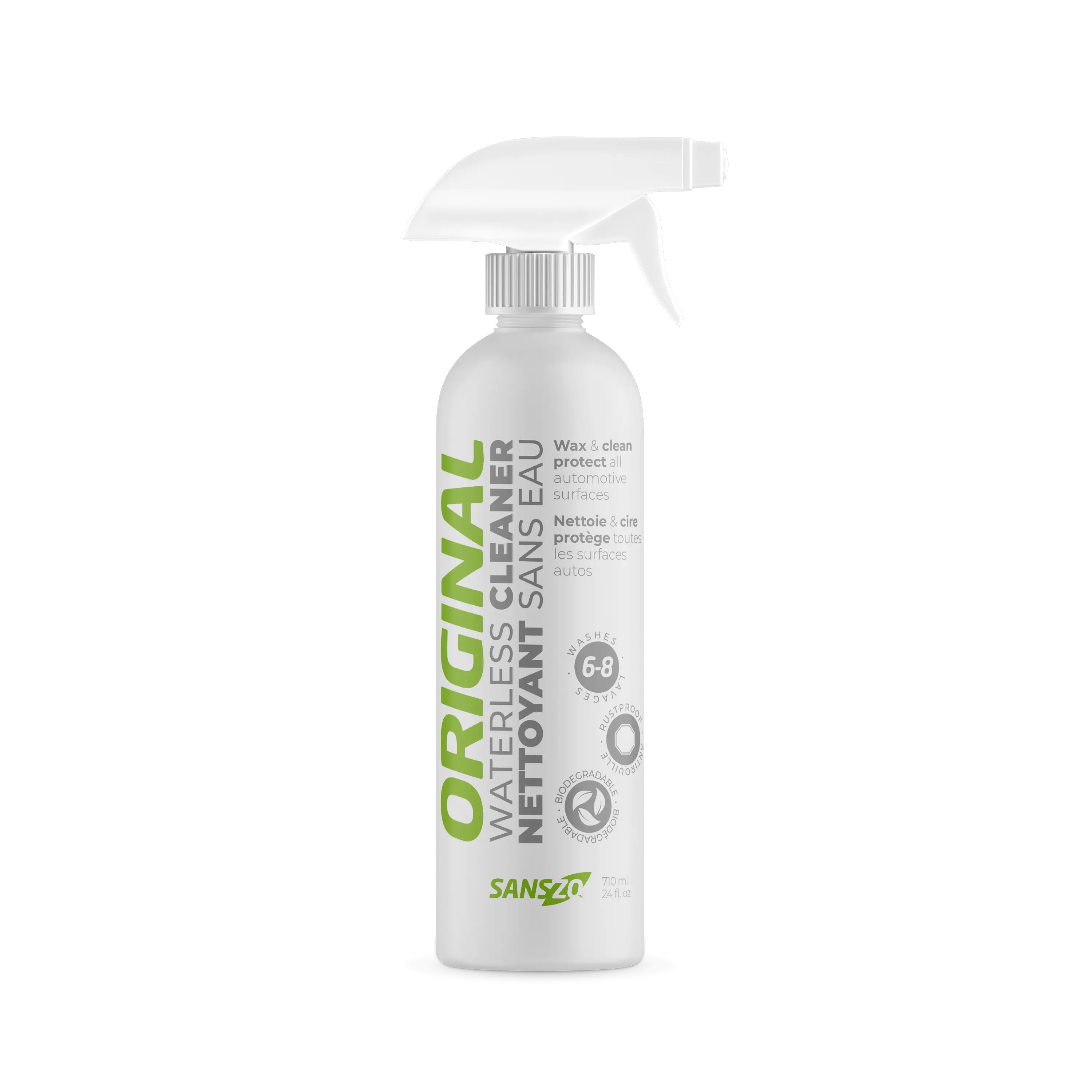 Sanszo Waterless Car Cleaner & Wax – 700ml cleaning products