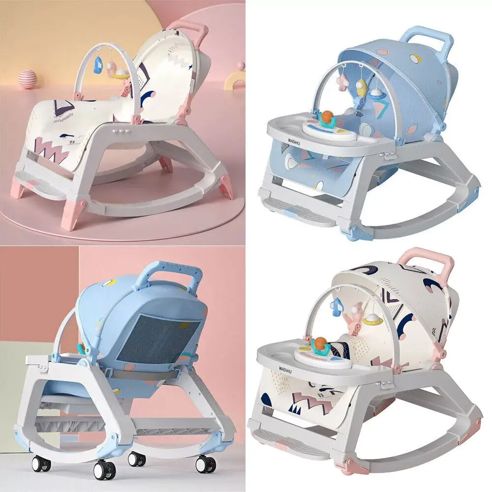 Keep Cozy 5-In-1  Vibrating Baby Bouncer, Seat & Infant to Toddler Rocker, Vibrations & Toy Bar, 0-30 Months up to 40 Lbs (Weaver) baby  bouncer