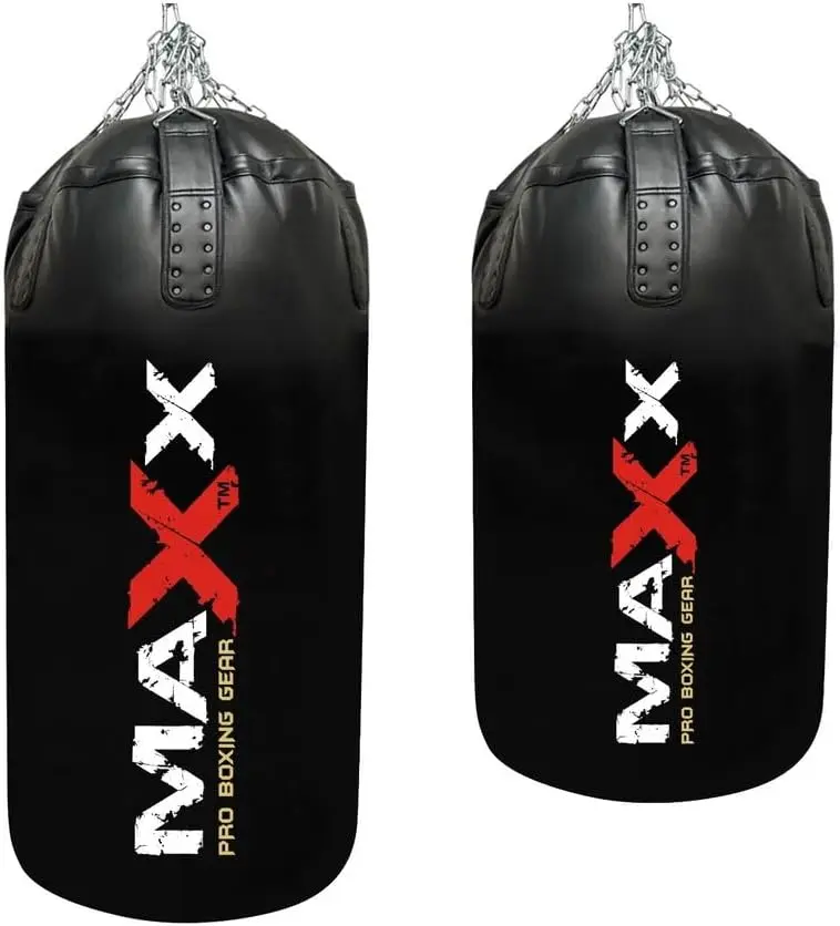 Maxx JUMBO SIZE 4FT and 3.5 FT Punch Bag 60CM WIDE HUGE Boxing Bag SELF Fill to 100kg