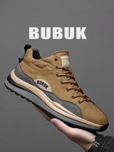 BUBUKMen's Outdoor Casual Shoes, Lace-Up Sports Running Shoes, Fashion Hiking Shoes, Suitable for Hiking, Travel, Commuting, Multi-Functional Men's Shoes