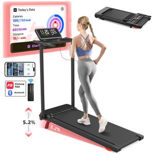 Agilithor Smart Massage Treadmill - Ultra Quiet Electric Walking Tablet for Indoor Gym Use