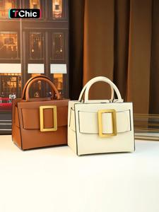 New Korean style square buckle design elegant versatile large capacity women's shoulder crossbody bag