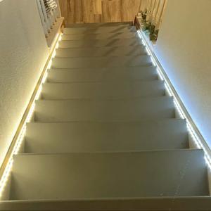 Motion-Sensor LED Strip Light, Battery-Powered Under-Cabinet Light Strip for Bedroom, Kitchen, Basement, Trunk or Counter, Led Light Strips (Batteries Not Included)