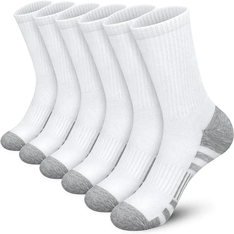 20 Pairs Men's Stripes Print Crew Socks, Socks for Men, Casual Comfortable Breathable Socks for Daily Wear, Minimalist Men's Socks for All Seasons Large size