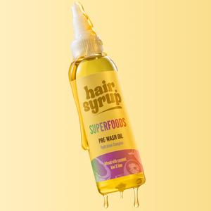 Hair Syrup Superfoods - Pre-Wash Oil Haircare - Hydrates Hair