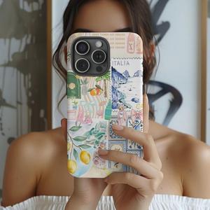 Fruit Pattern Phone Case, Fashion Phone Protective Case, Phone Accessory Compatible with iPhone 11 12 13 14 15 16 Pro Max/Pro/Plus