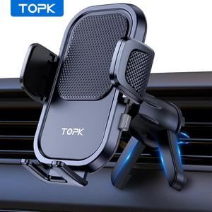 TOPK Car Phone Holder Mount, D40-S Car Air Vent Cell Phone Holder, Universal Car Phone Navigation Holder, Car Interior Accessories