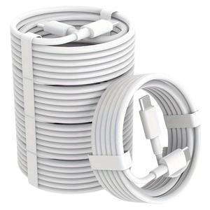 5Pack 20W USB-C Fast Charging Cable, Compatible with iPhone 15/16 Series & Macbook, High-Speed Data Sync, Durable Design, Daily Use, Type C Charging
