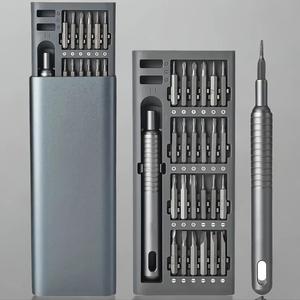 25-in-1 Precision Screwdriver Set, 1 Set Multi-function Repair Tools for Mobile Phone & Electronic Device Disassembly, Durable Screwdriver Set, Hardware, Portable Multifunctional Screwdriver