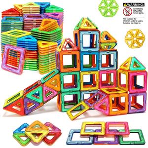 Magnetic Designer Construction Set, 40 Pcs / 80 Pcs Fun Creative Magnetic Blocks, Educational Toys for Birthday, Magnet Tiles Gift