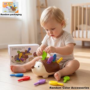 Fine Motor Toys for Toddlers, Hedgehog Learning Counting & Sorting Montessori Sensory Toy, Development Sensory Gifts, Fidget Toys, Montessori Toys, Toddler Toys, Birthday Gift