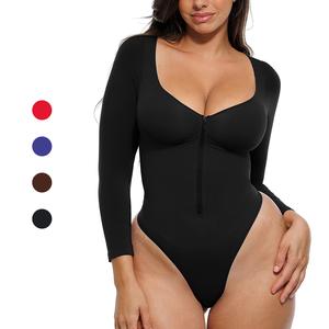 Shapellx Full Body Zipper Shaper with Bust Support