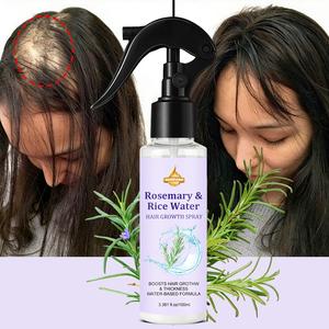 Morning Scalp Wake-Up Spray, Rosemary Plant Extract Refreshing Skin, Lightweight Hydrating Mist, Deep Nourishing, Long-Lasting Moisture, Scalp Moisturizing, Scalp Hair Care, Hair Care Products