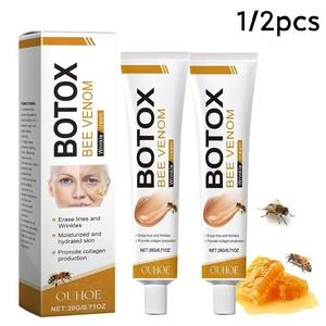 Bee Venom Cream for Wrinkle Reduction and Firming, Moisturizing and Repairing, Suitable for All Skin Types, Bee Venom Cream, 0.71 Oz