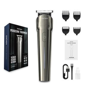 ENCHEN Body Shaver - Waterproof Electric Hair Trimmer and Shaver with 4 Adjustable Combs 3/6/9/12mm Type-C Fast Charging Travel Lock Painless Epilator for Chest, Back, Bikini Area for Men and Women Beardo Black.