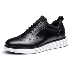 Bruno Marc Men's Casual Oxfords Breezy Comfort & Color Contrast Detail Smart-Casual Style Shock-Absorbent Non-Slip Footwear Closed Toe