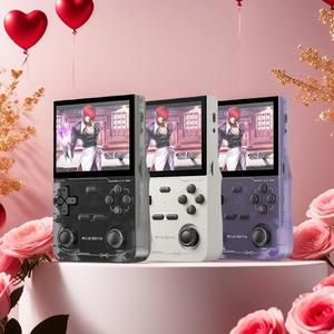 Retro Handheld Game Console, Rechargeable IPS Screen Gaming Console with Built-in 64GB Card & 16000+Classic Games & RK3326 Quad-Core Linux System, Video Game Emulator for Boys & Girls & Adults