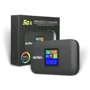 4G LTE WF Router 150Mbps Portable Travel Wifi Wireletss Mifi Modem 3000Ma Mini Outdoor WF Hotspot with Sim Card Slot Mobile Pocket Router New 2026 High for Reliable Electronic Component