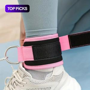 Ankle Strap, 1/2 Counts Foot Straps for Fitness Training, Stretching Gear, Workout Band, Sports Ankle Straps for Cable Machines, Yoga & Pilates Equipment Accessory #TOP PICKS