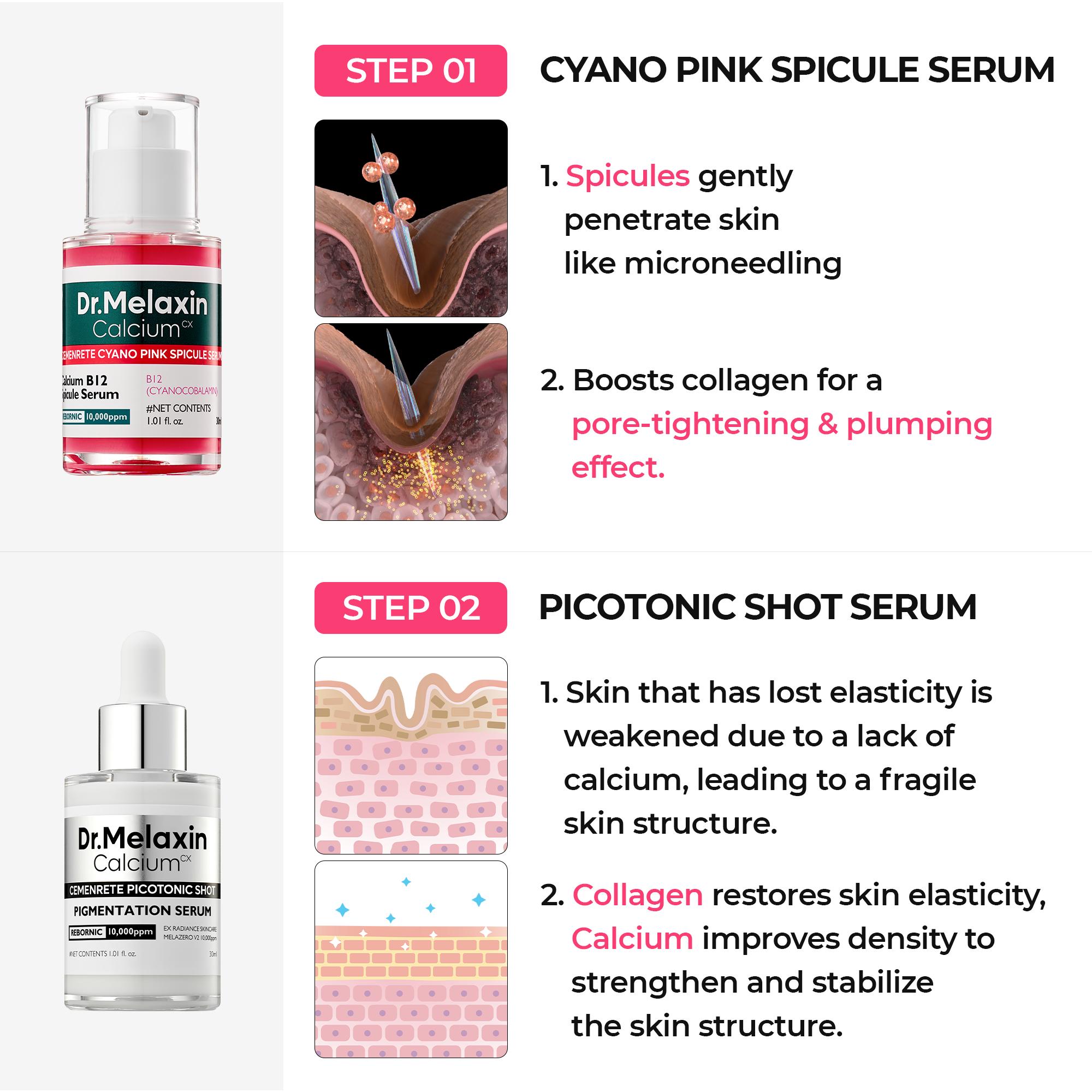 [Dr.Melaxin Official] 3-Step Skin Reset Routine | Firming, Brightening & Instant Lift