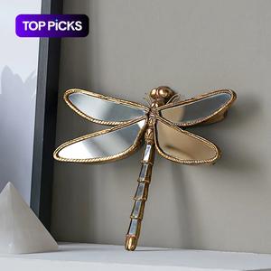 Dragonfly Design Wall Mounted Decor, Creative Wall Decor, Home Decor for Living Room Bedroom, Wall Hanging Decor, Room Decor, Home Decor, Shelves