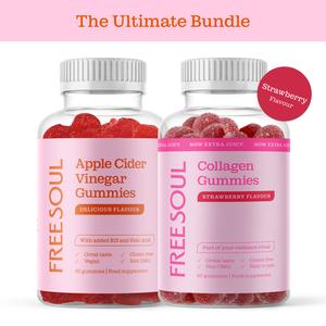 the ultimate bundle: free soul apple cider vinegar gummies & collagen gummies bundle