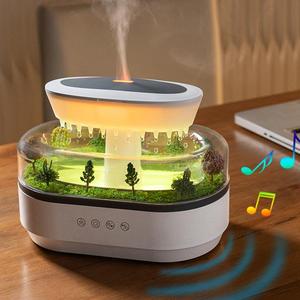 250ML Micro Landscape Diffuser, Essential Oil Diffuser with 7 Colors LED Light, Mist Humidifier, Aroma Diffuser Humidifiers for Home Bedroom Office, Fragrance Aroma Humidifier, Humidifier Atmosphere Light, Scent Humidifier