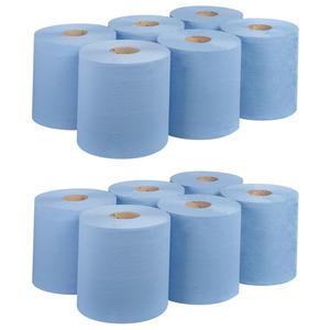Blue rolls 12 Pack Blue Rolls Centrefeed Blue Roll 2 Ply Embossed Blue Roll